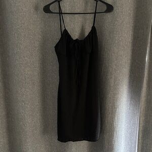 Black Spaghetti Strap Dress